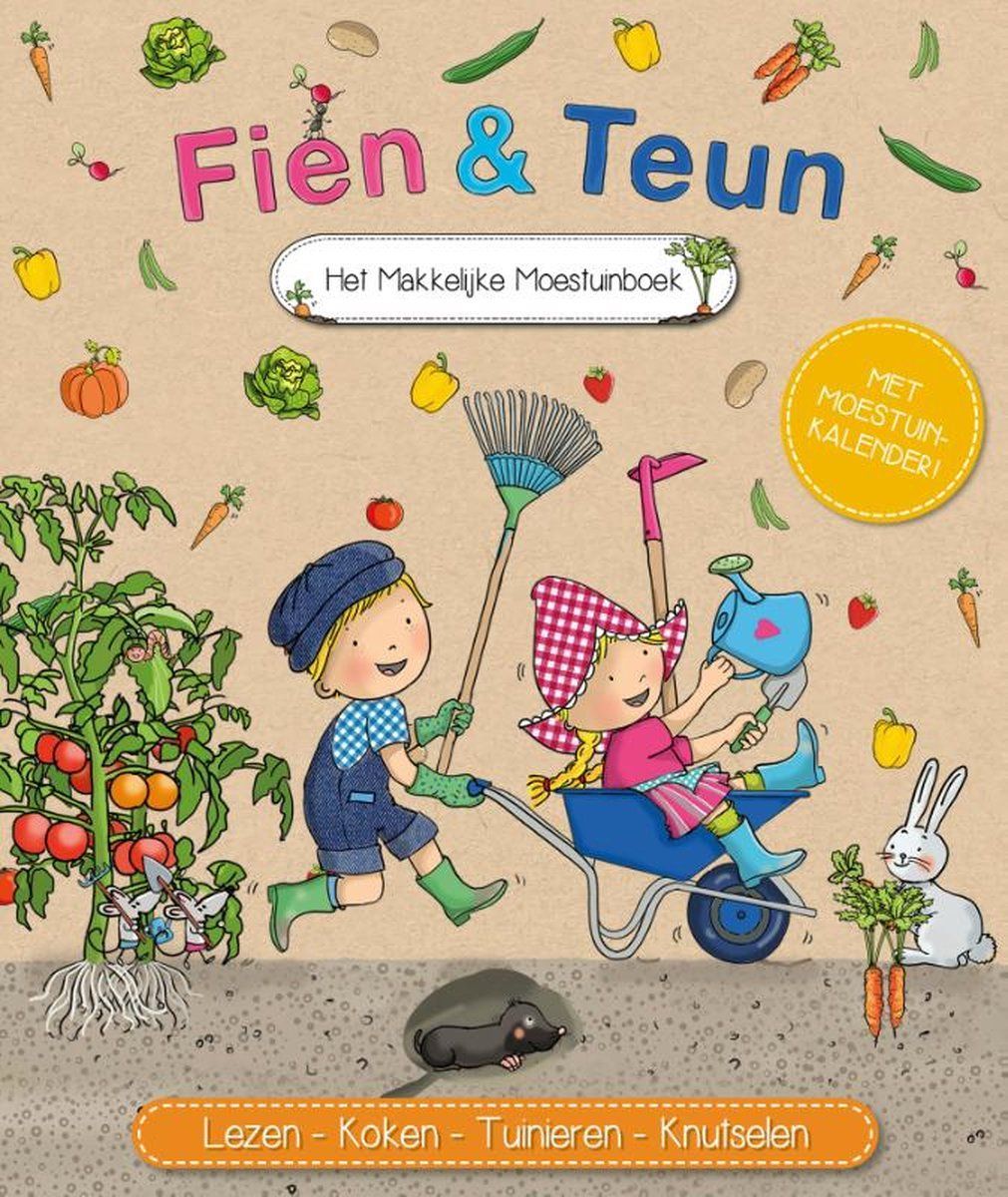 Boekrecensie Fien en Teun - Het makkelijke moestuinboek