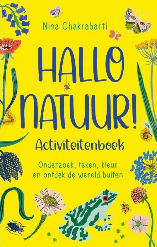 Boekrecensie Hallo natuur! Activiteitenboek -  Nina Chakrabarti