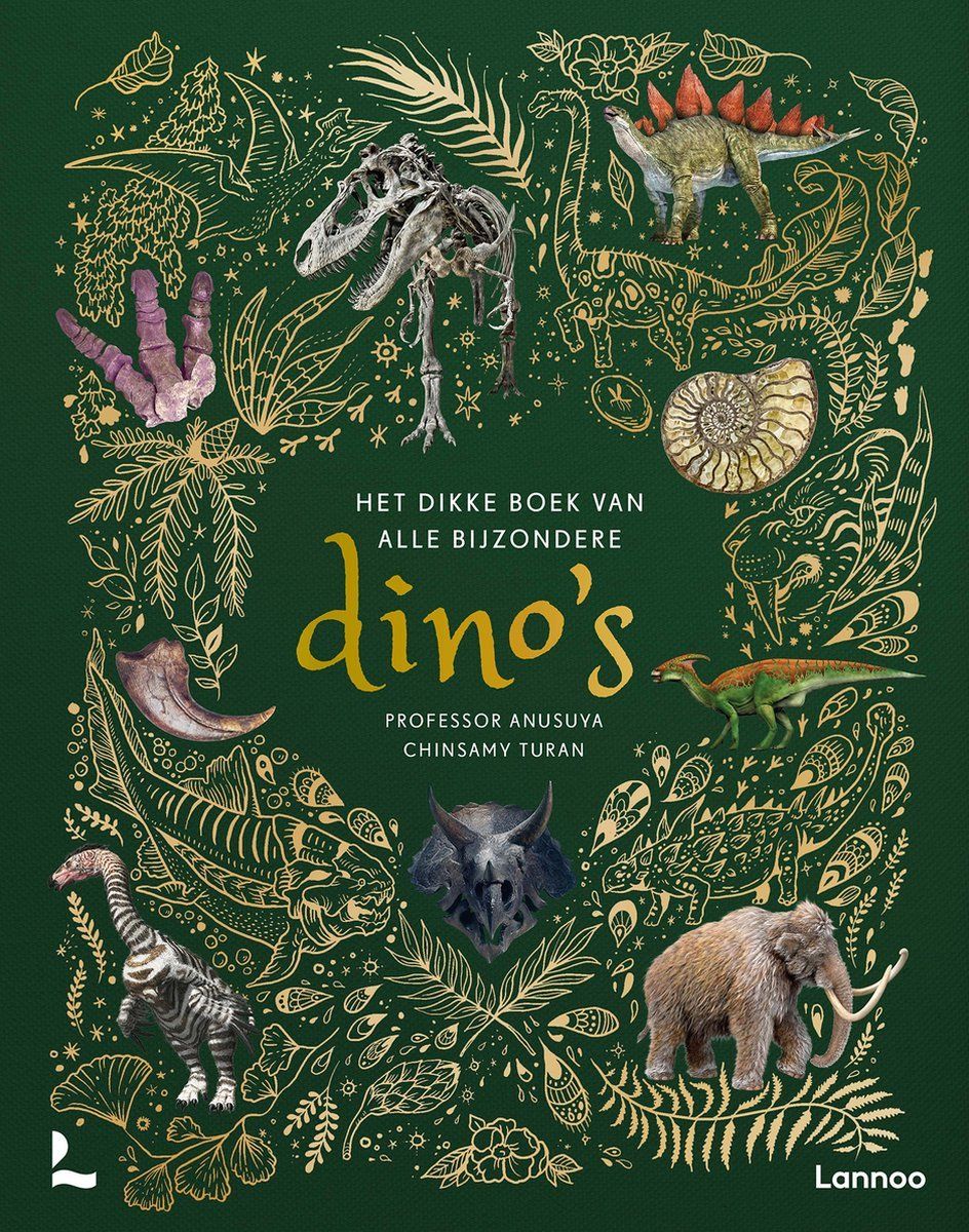 Boekrecensie  Het dikke boek van alle bijzondere dino's - Professor Anusuya Chinsamy- Turan