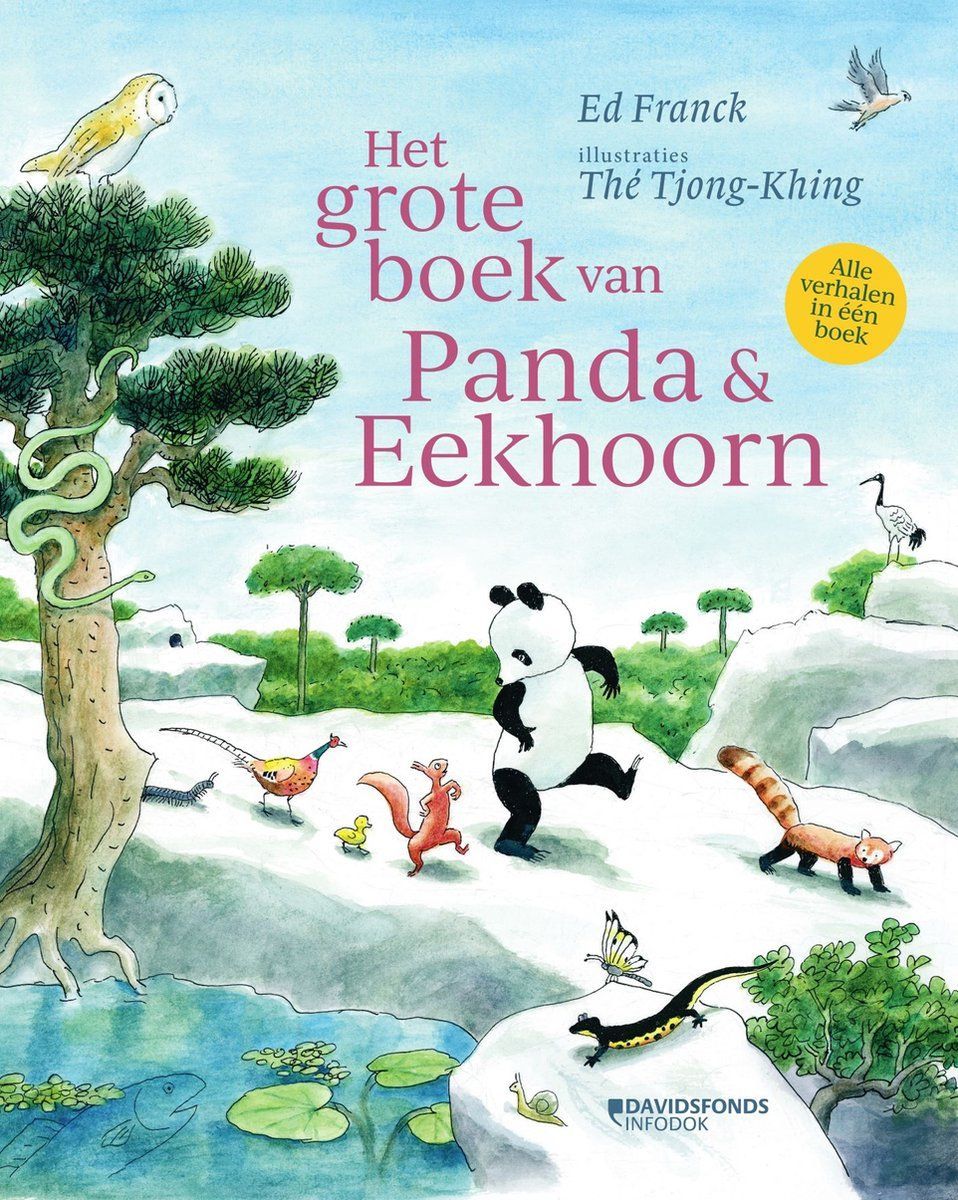Boekrecensie Het grote boek van Panda en Eekhoorn - Ed Franck