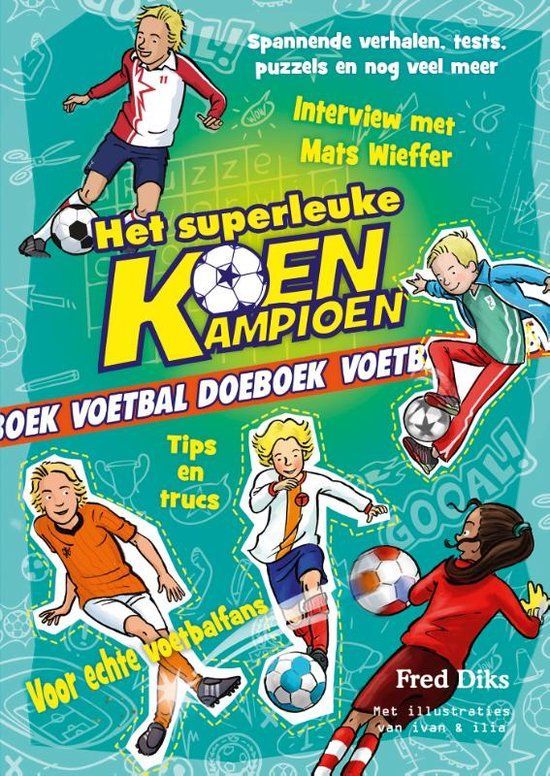 Boekrecensie Het superleuke Koen Kampioen voetbal doeboek - Fred Diks