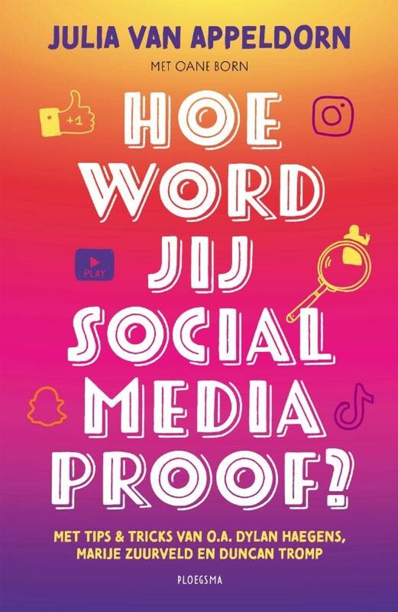 Boekrecensie Hoe word jij social media proof? - Julia van Appeldoorn