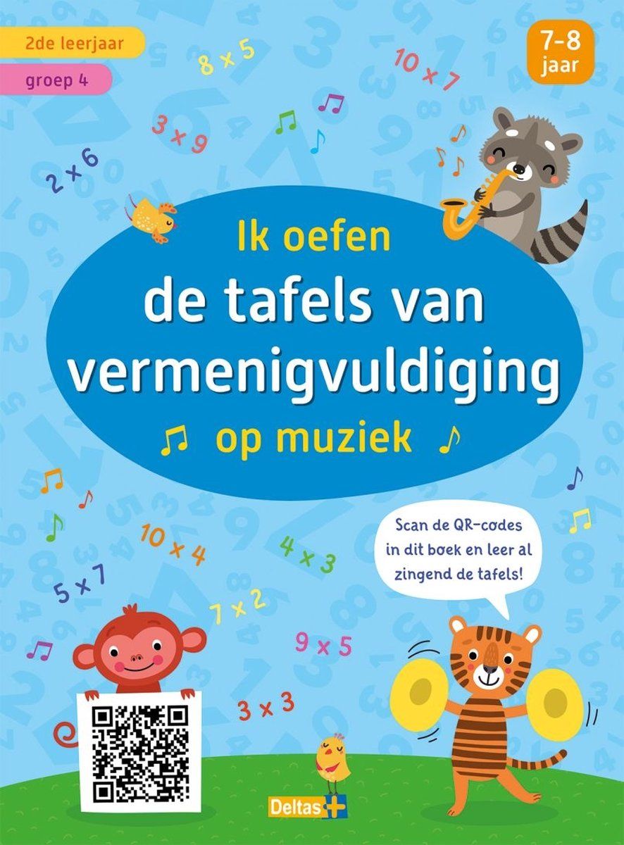 Boekrecensie Ik oefen de tafels van vermenigvuldiging op muziek