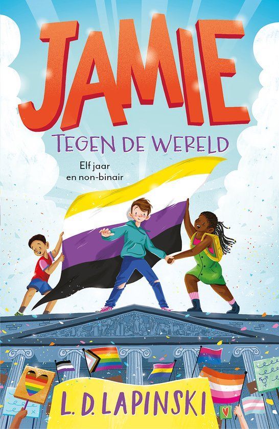 Boekrecensie Jamie tegen de wereld -  L.D. Lapinski