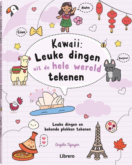 Boekrecensie Kawaii: leuke dingen uit de hele wereld tekenen -  Angela Nguyen