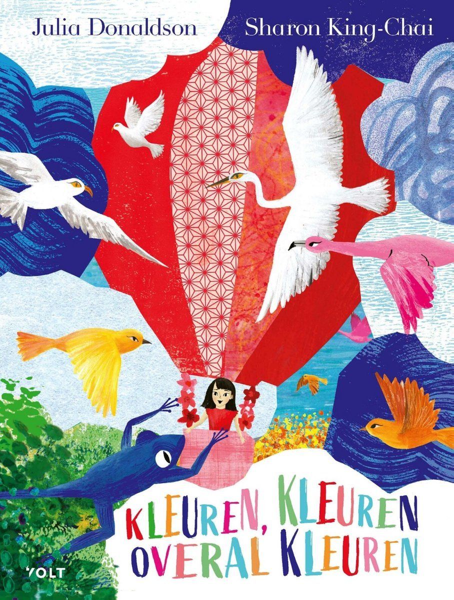 Boekrecensie Kleuren, kleuren, kleuren, overal kleuren - Julia Donaldson