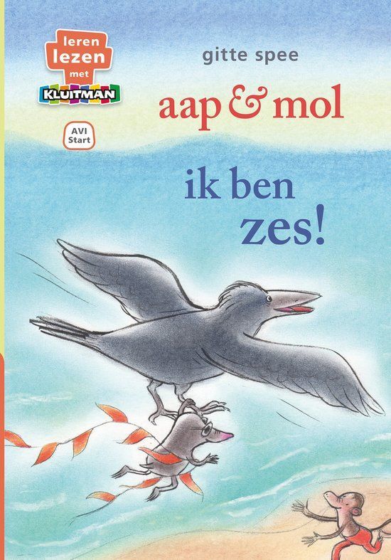 Boekrecensie Leren lezen met Kluitman - aap & mol. ik ben zes! - Gitte Spee