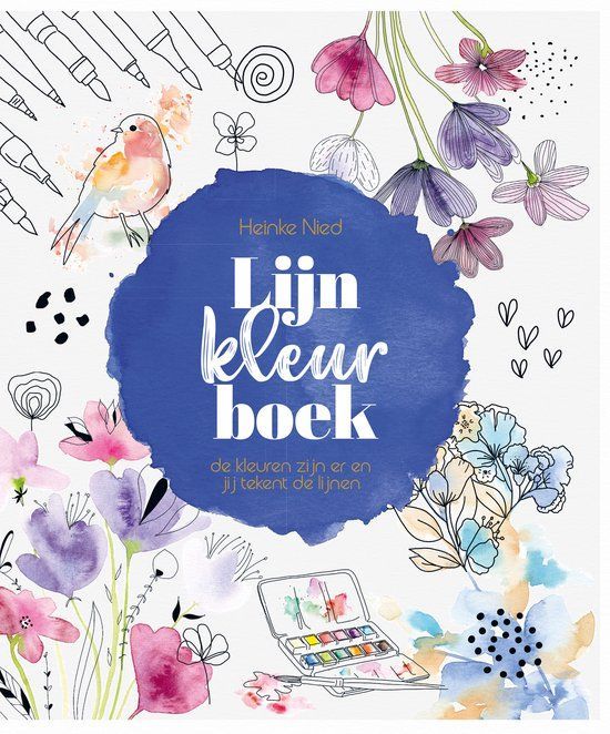 Boekrecensie Lijnkleurboek - Heinke Nied