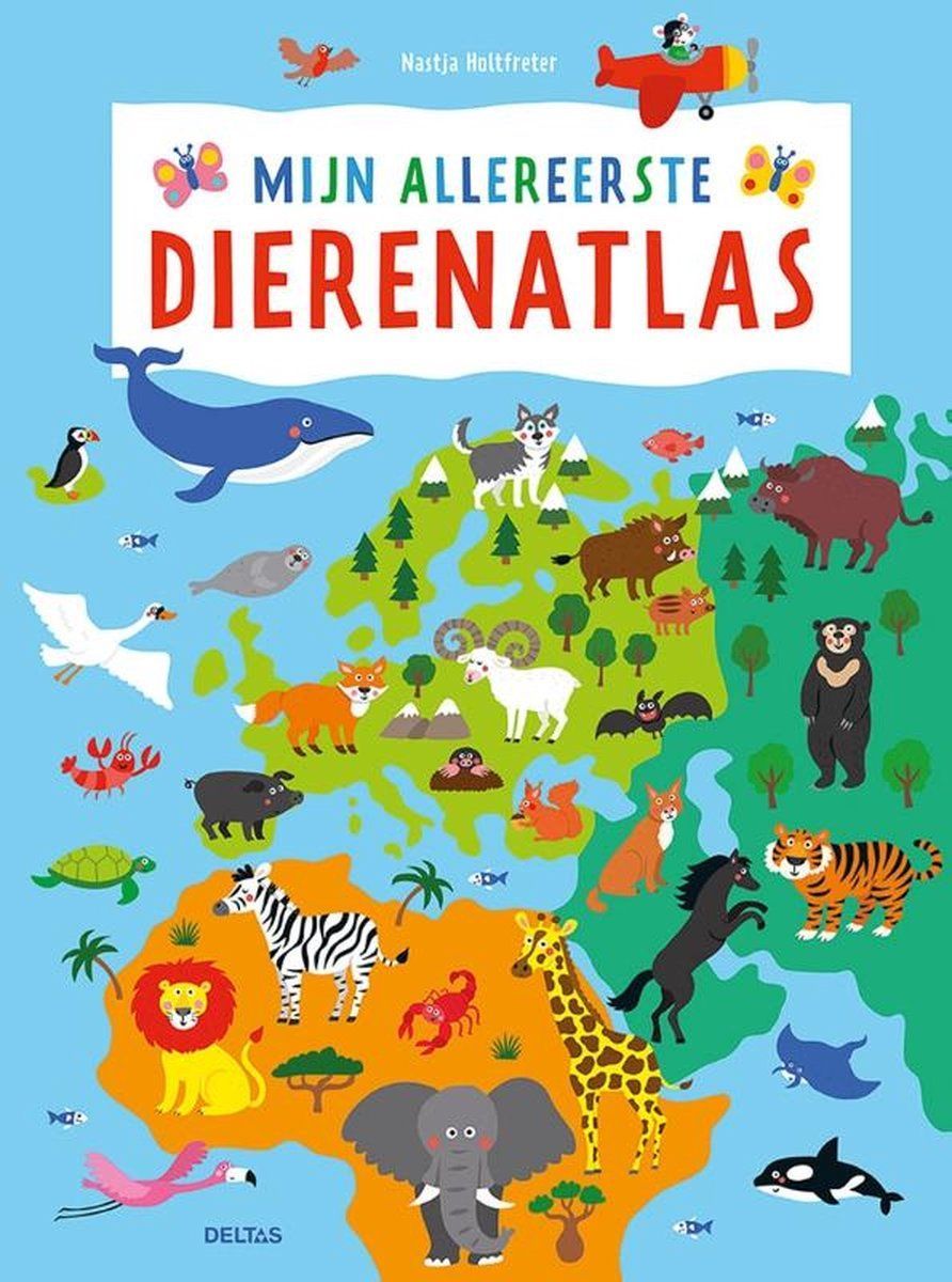 Boekrecensie Boekrecensie Mijn allereerste dierenatlas - Nastja Holtfreter