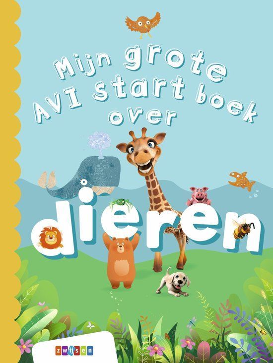 Boekrecensie Mijn grote AVI start boek over dieren