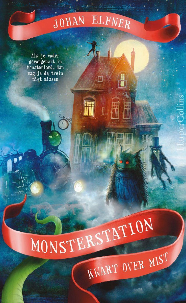 Boekrecensie  Monsterstation 1 - Kwart over mist -  Johan Elfner