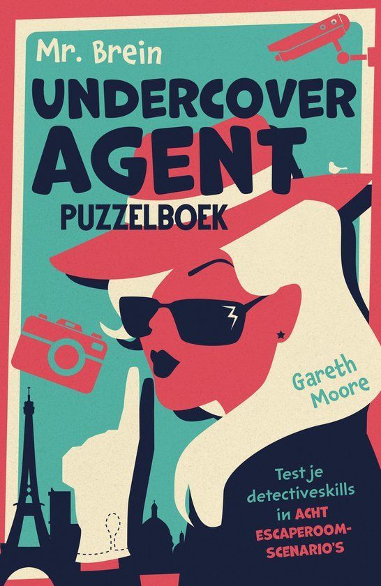 Boekrecensie Mr. Brein Undercoveragent puzzelboek - Gareth Moore
