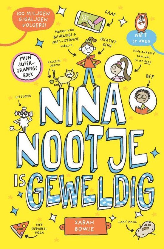 Boekrecensie Nina Nootje 1 - Nina Nootje is geweldig -Sarah Bowie