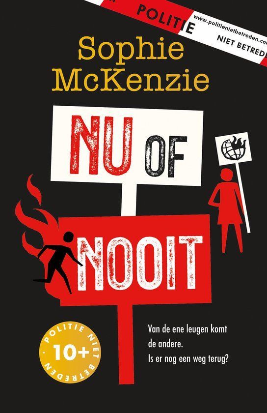 Boekrecensie Nu of nooit - Sophie Mckenzie