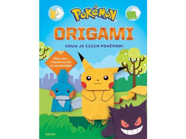 Boekrecensie Pokémon origami