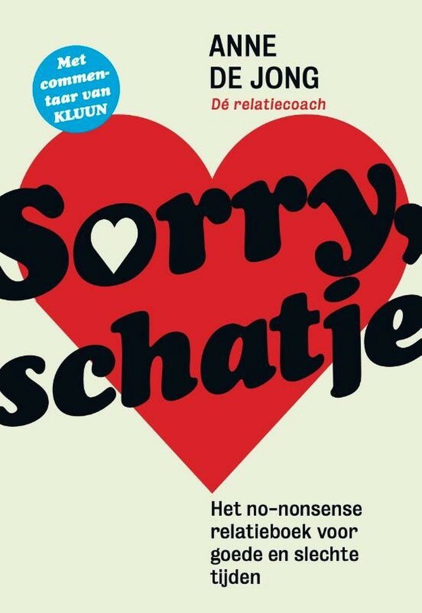 Boekrecensie Sorry, schatje - Anne de Jong