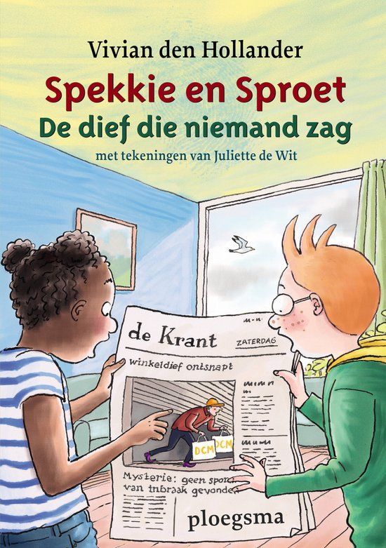 Boekrecensie Spekkie en Sproet - De dief die niemand zag - Vivian den Hollander