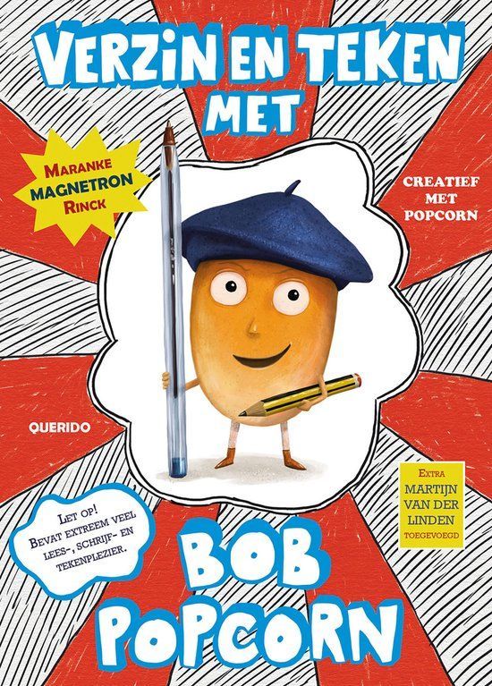 Boekrecensie Verzin en teken met Bob Popcorn - Maranke Rinck