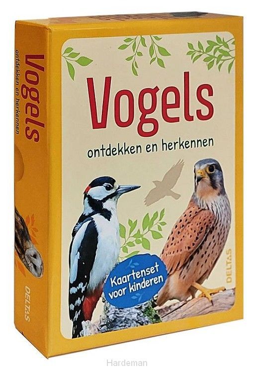 Boekrecensie Vogels ontdekken en herkennen - kaartenset voor kinderen