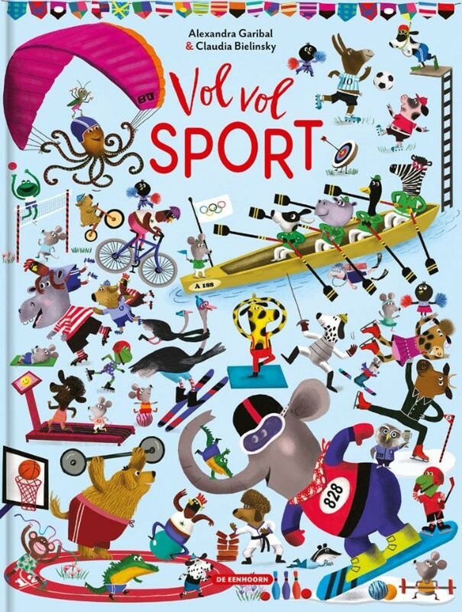 Boekrecensie Vol vol sport - Alexandra Garibal