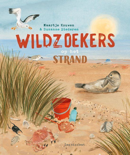 Boekrecensie Wildzoekers - Op het strand - Maartje Kouwen