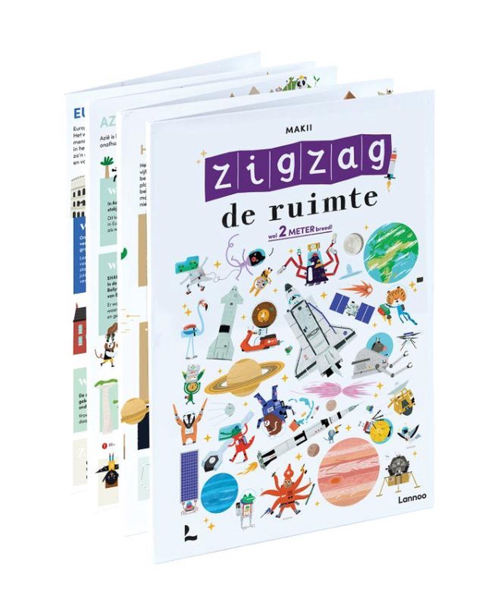 Boekrecensie Zigzag - De ruimte - Makii