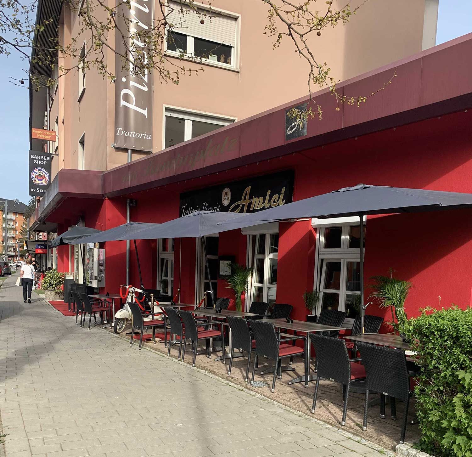 Unsere Außenplätze