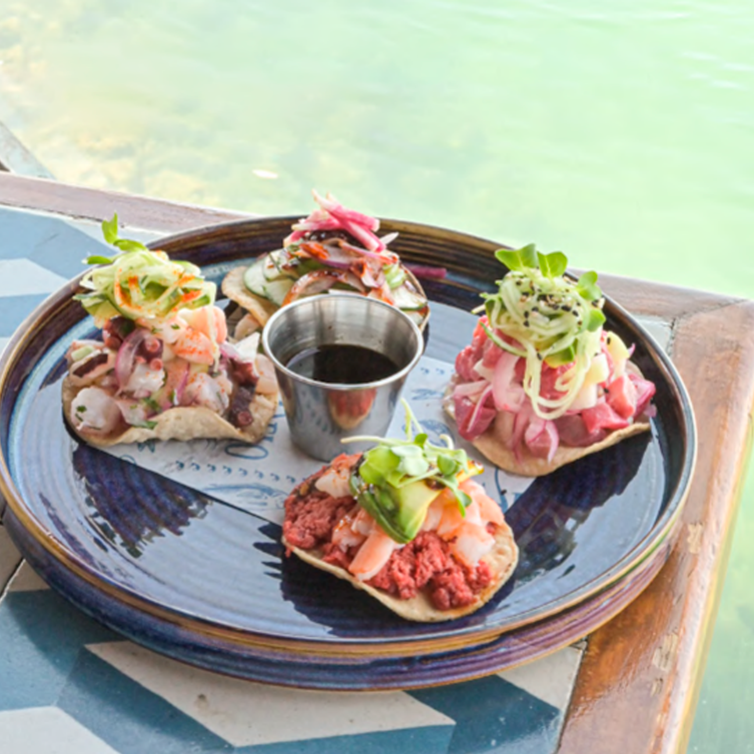 tostadas de ceviche