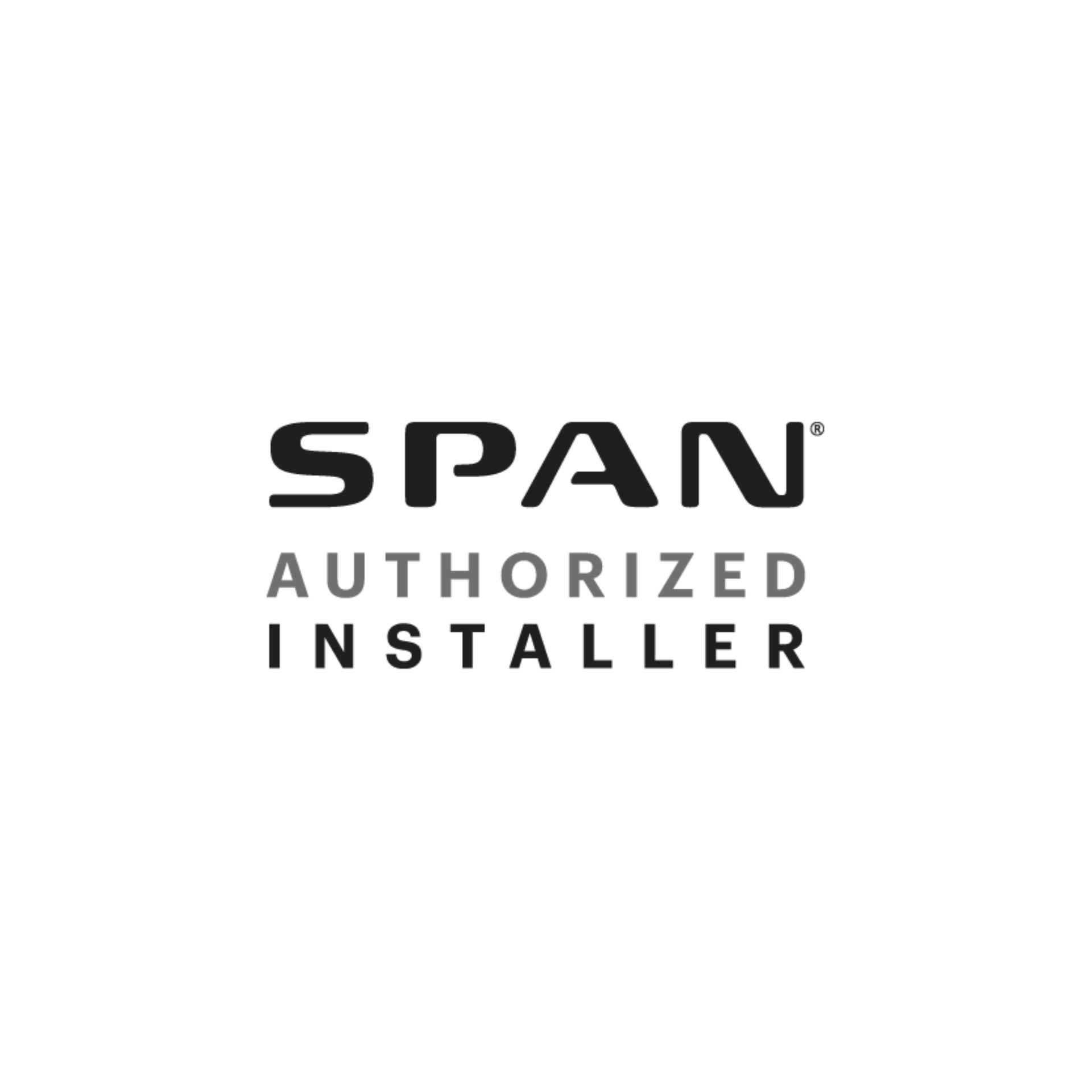 Logo for Span, an electrical panel brand, reading 