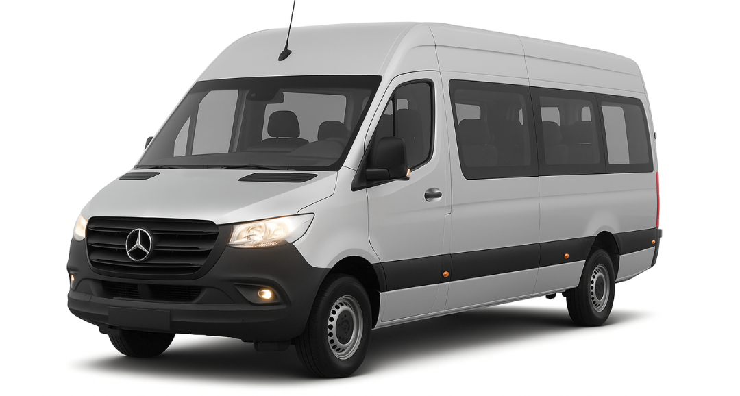 Van – group transport up to 15 passengers