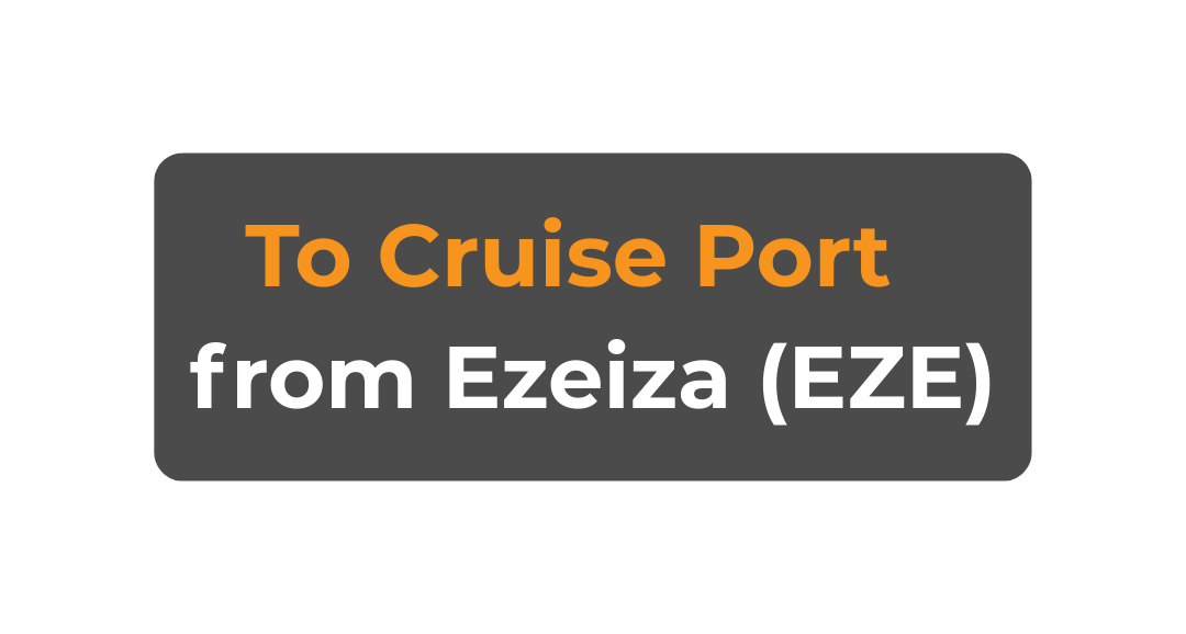 Airport transfer service for cruise passengers