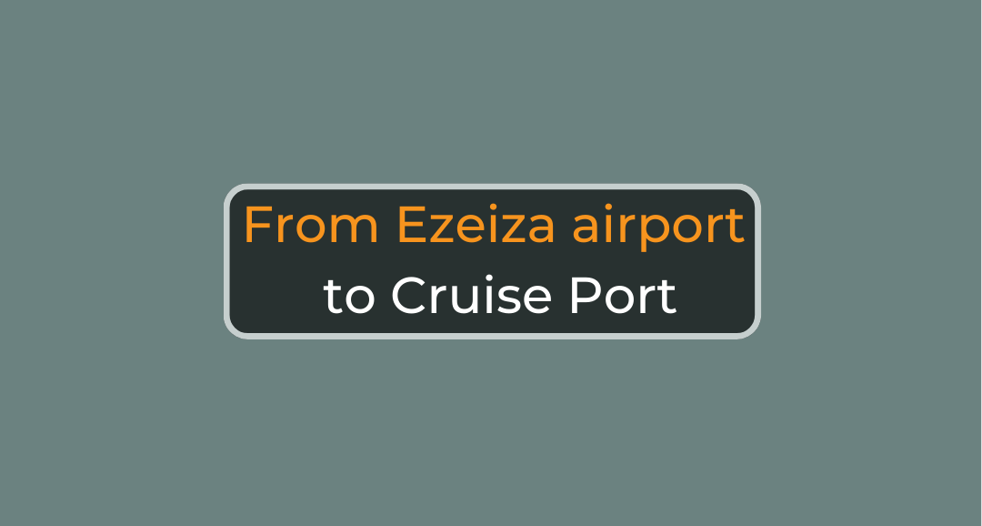 Airport transfer service for cruise passengers