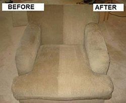 Before & After Upholstery Cleaning — Shepparton, Vic — Spot On Carpet Cleaning & Maintenance