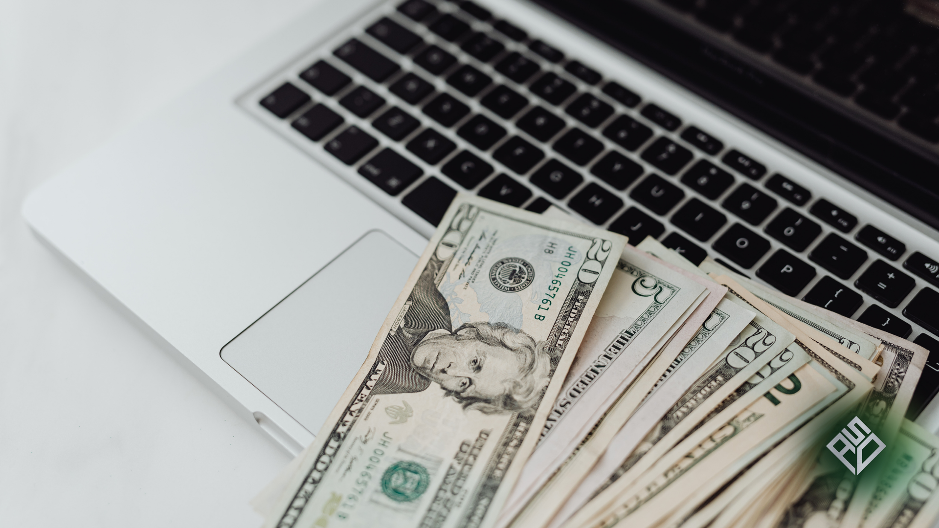 Canadian currency scattered. Includes $50 and $100 bills.