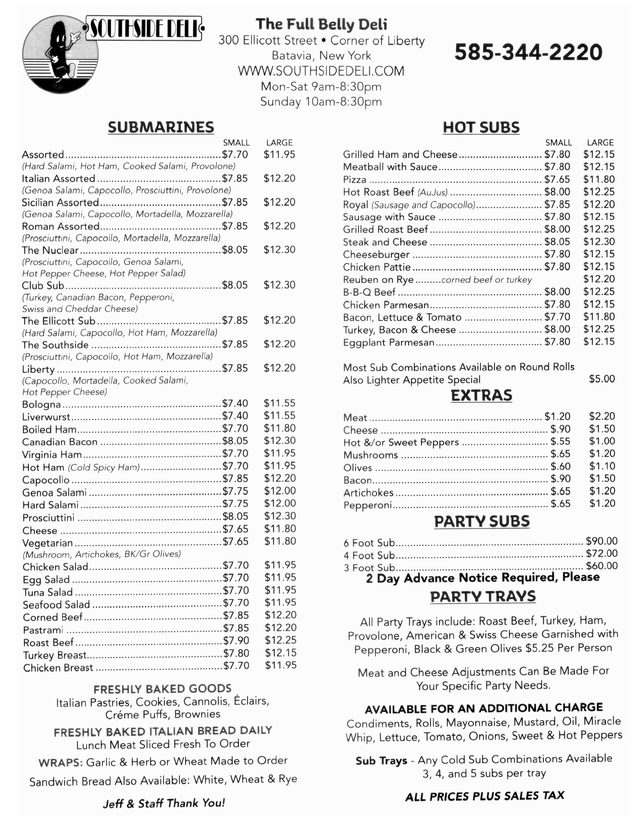 Southside Deli - Batavia, NY