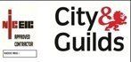 Gas safety registered NIC EIC and City & Guilds association logos