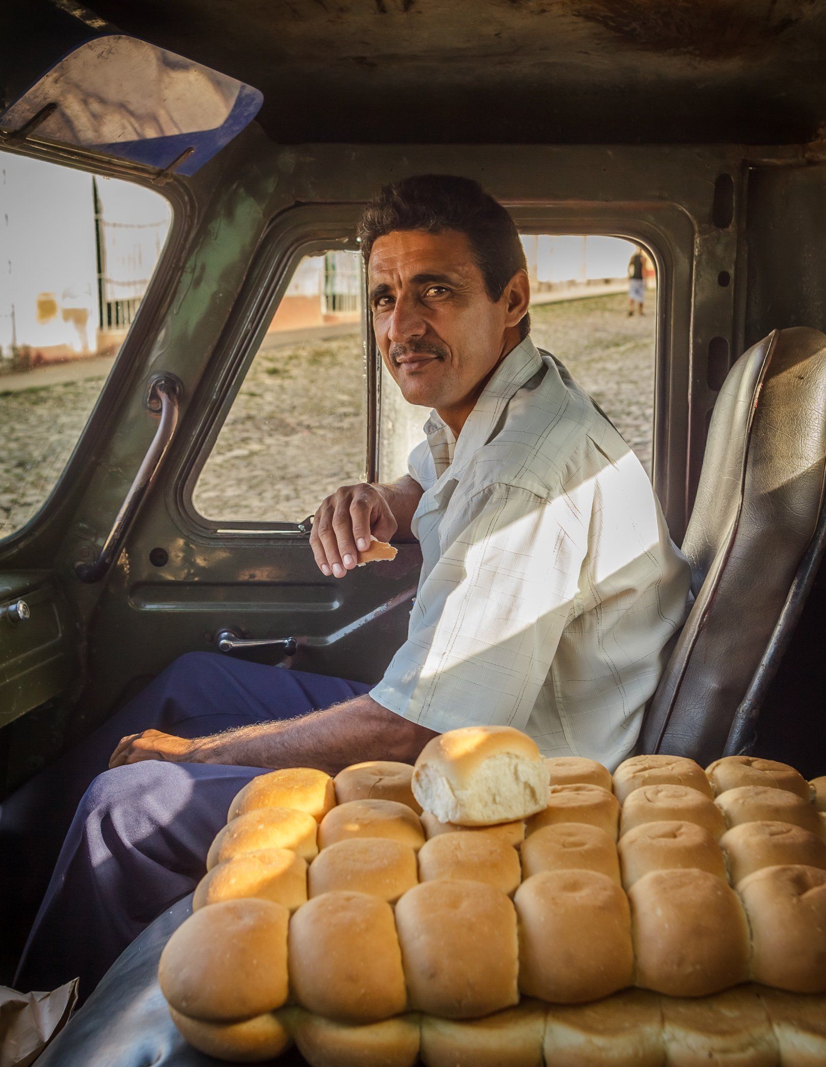 Bread rations - Trinidad, Cuba