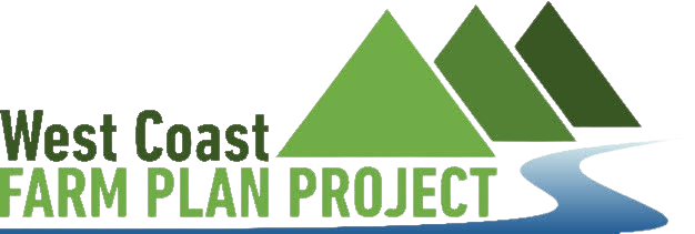 a logo for the west coast farm plan project