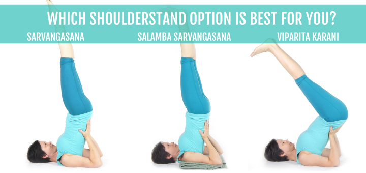 Which shoulderstand option is best for you ?