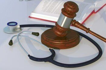 Stethoscope and Gavel, Medical Law Concept — Personal Injury in Wappingers Falls, NY