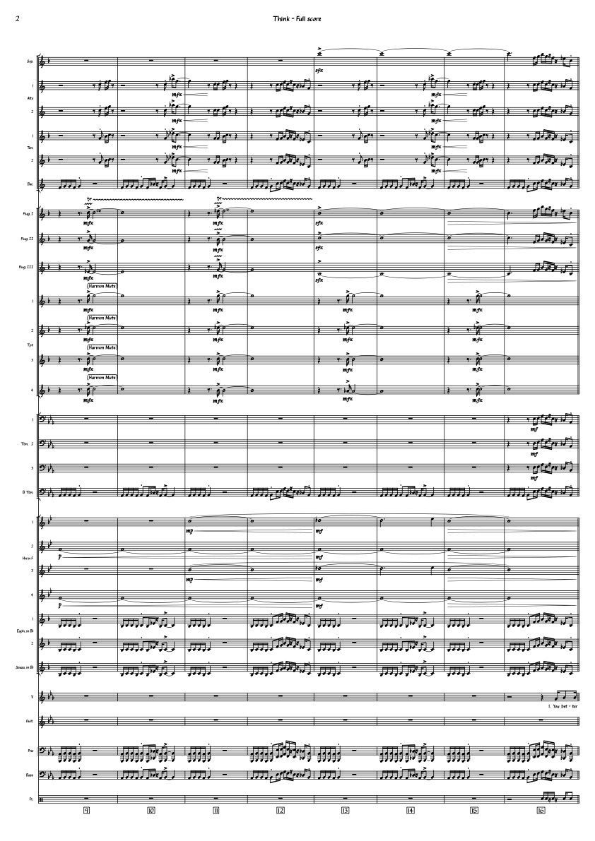 THINK - Fanfare + Vocal