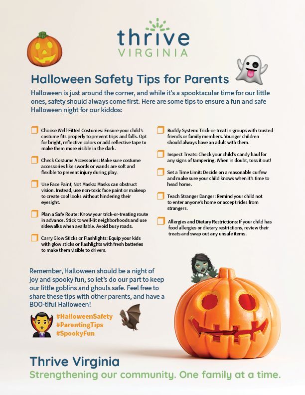 Stay safe this Halloween
