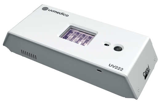 UV222™ ist eine UV-C-Leuchte zur Oberflächendesinfektion - kompakt und hocheffizient