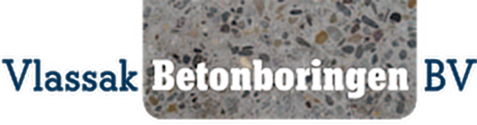 Er wordt een logo van flassak betonboringen bv getoond