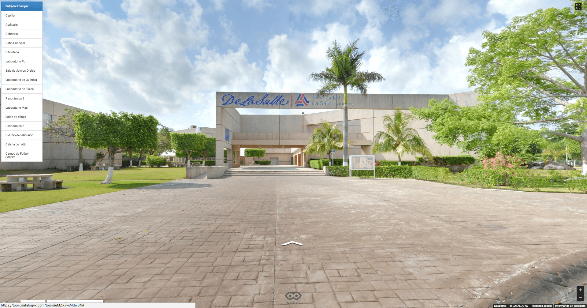 universidad-Universidad-La-Salle-Cancún-recorrido-virtual-google-street-view-concesionaria-datalogyx