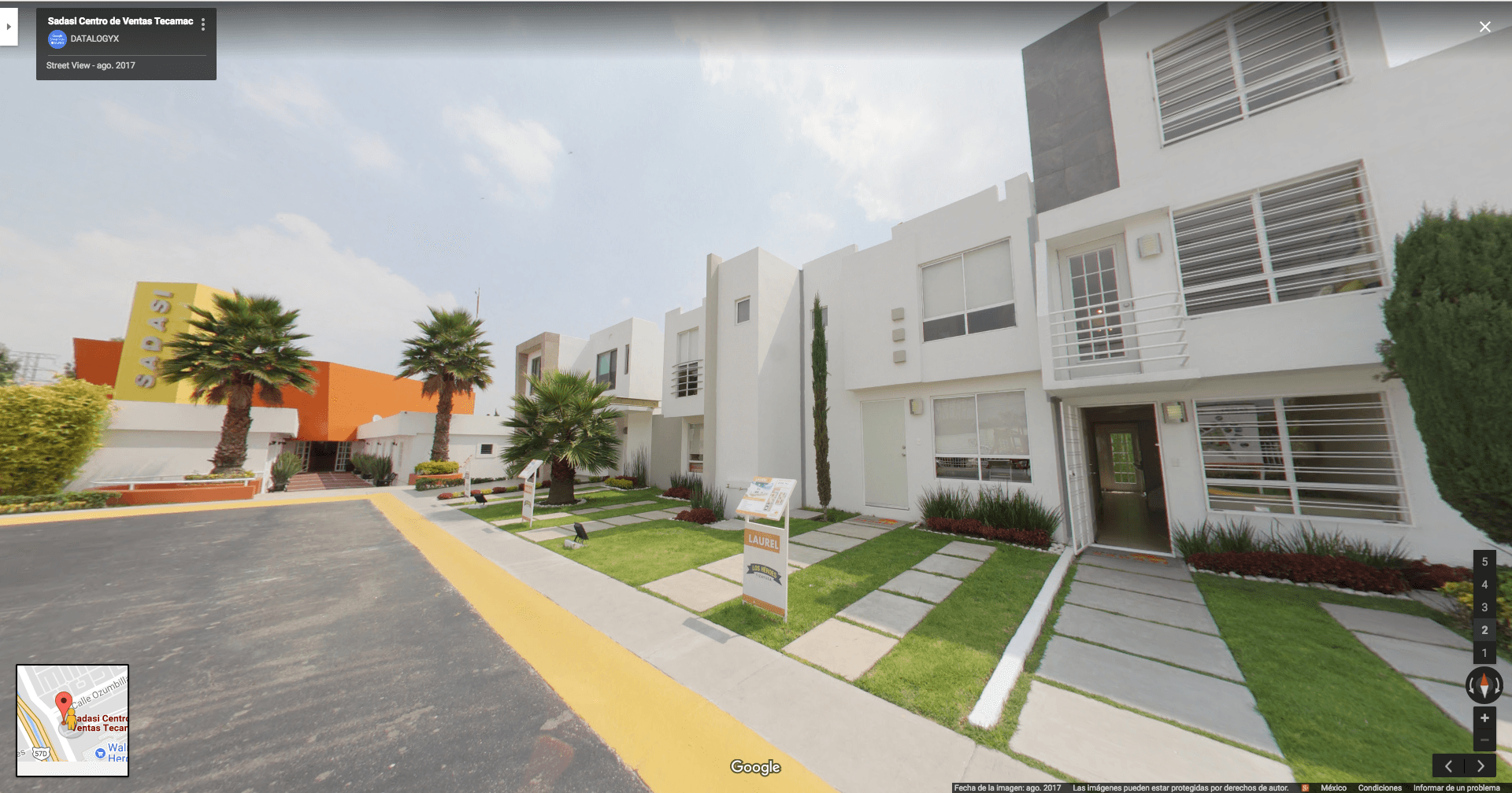 Sadasi-Centro-de-Ventas-Tecámac-recorrido-virtual-google-street-view-datalogyx