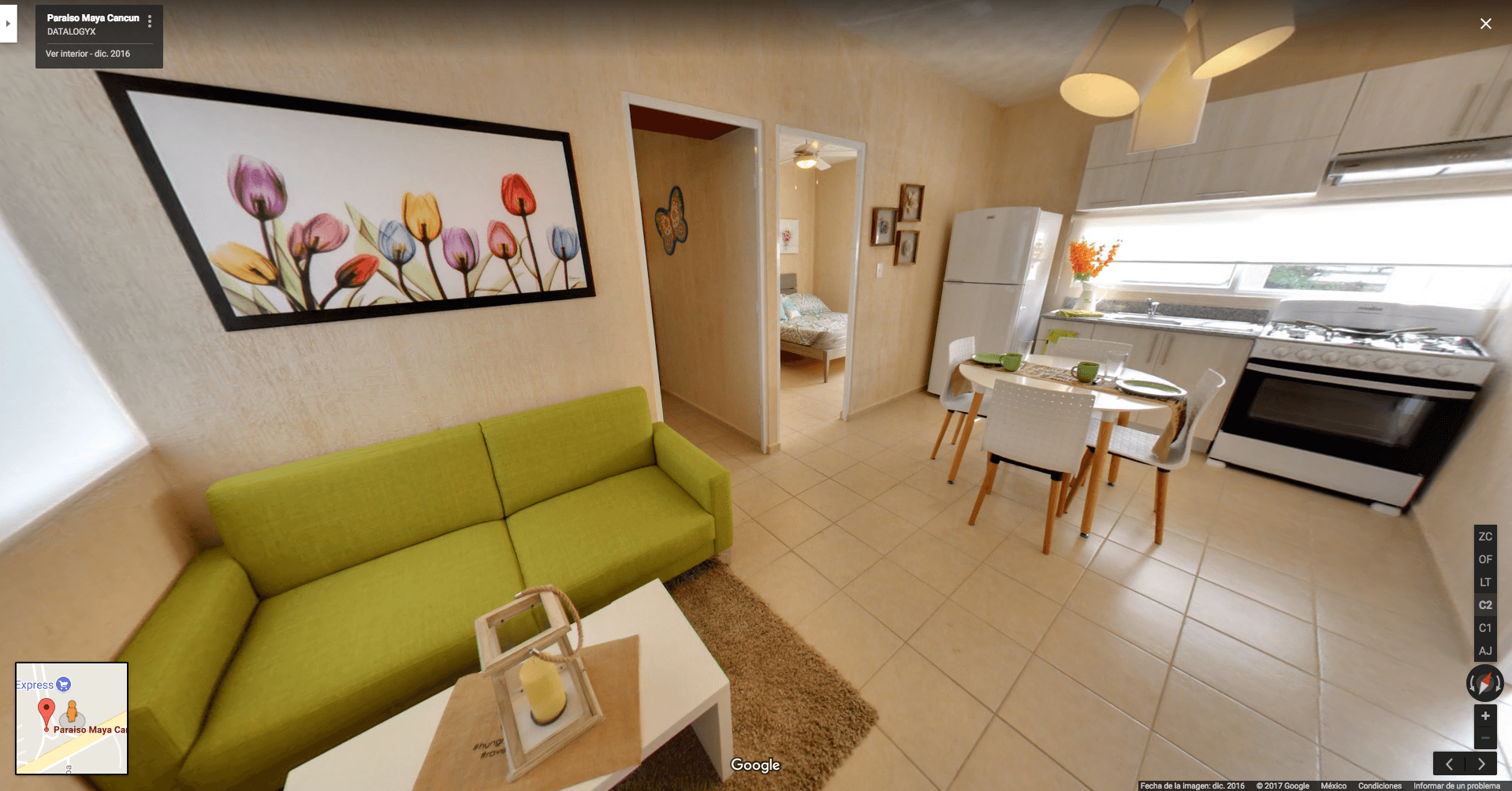 Paraíso-Maya-Cancún-recorrido-virtual-google-street-view-colegios-datalogyx