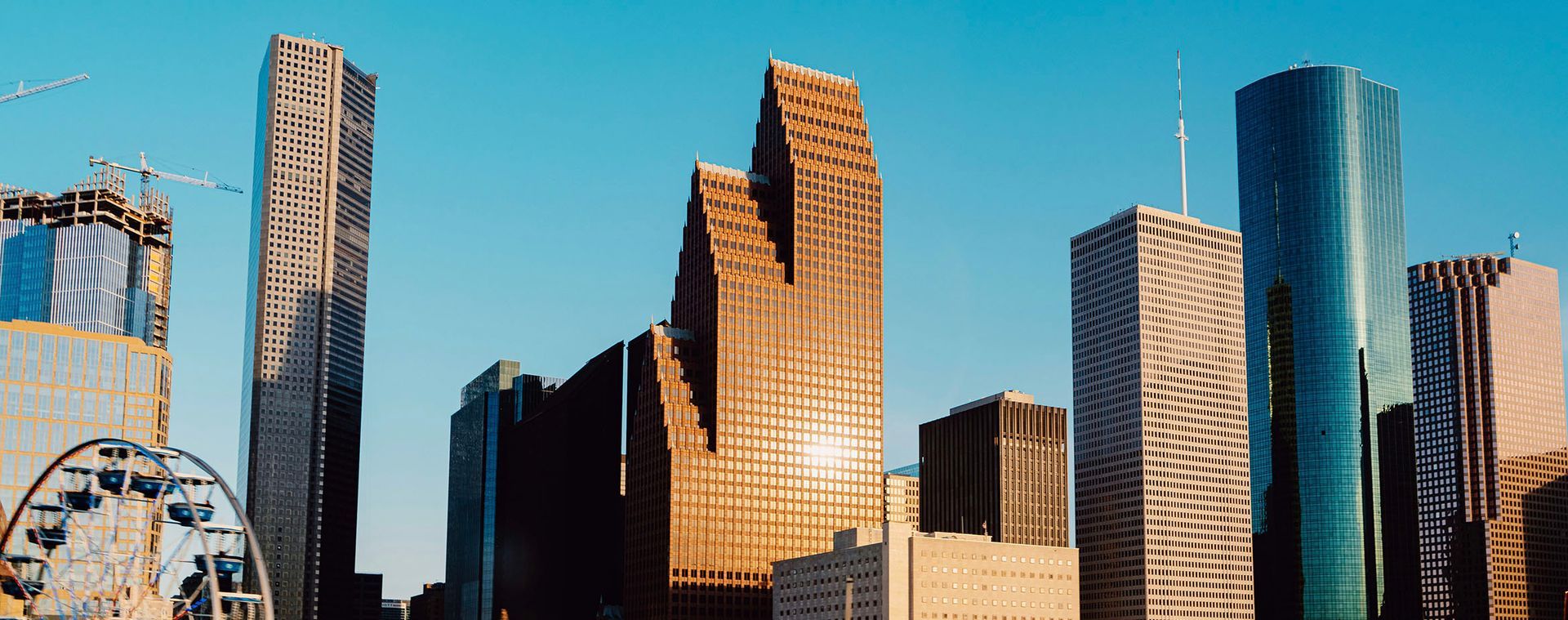 Skyline of Houston, TX where CERAWeek 2024 was held.