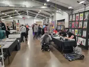 Group Of People Are Standing Around Tables — Aurora, CO — All C's Collectibles