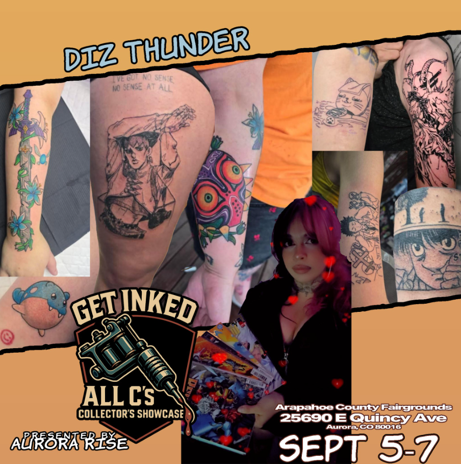 GET INKED BY DIZ THUNDER